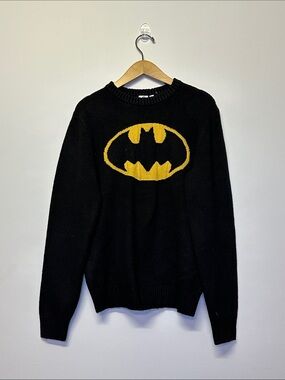Lucky Brand Batman Logo Crewneck Sweater - Men size small